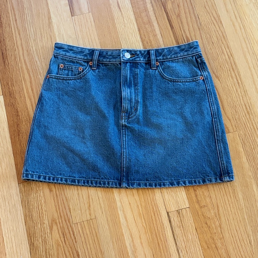 Andie Mini Skirt In Denim
